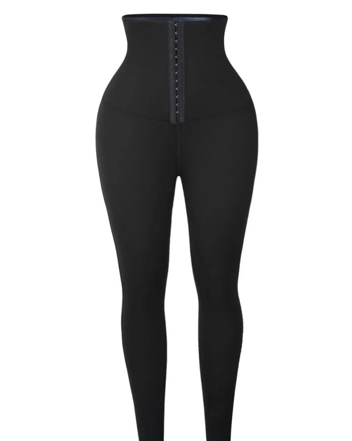 Leggings With Blue Neoprene Tummy Control Ref1291