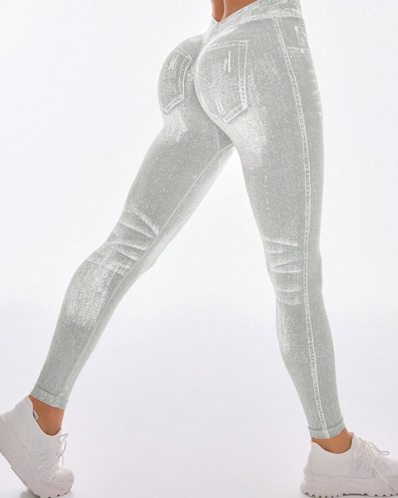 High Elastic Quick-Drying Hip-Hugging Yoga Pants