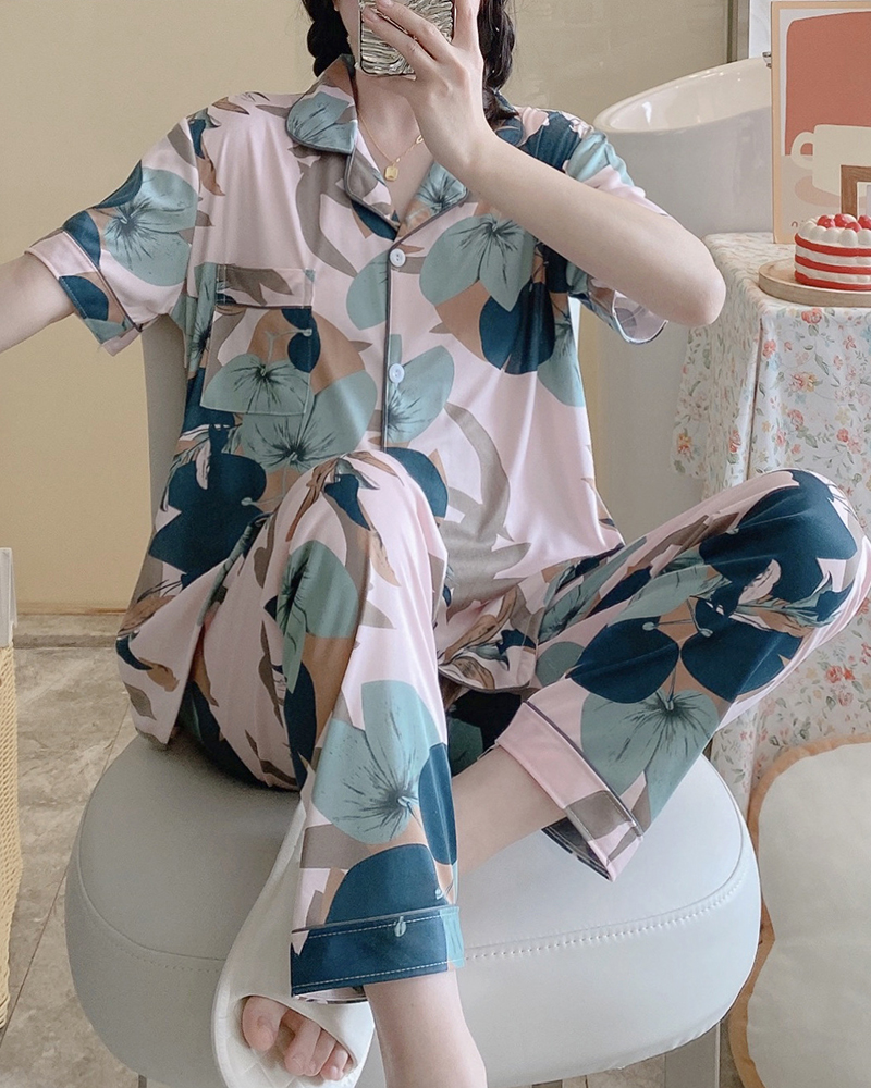 Graffiti Pajamas Long 2 pce Set