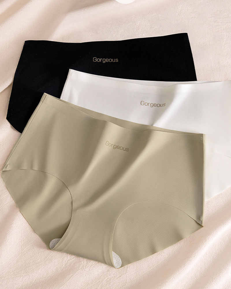 Yoga Fitness Mulberry Silk Antibacterial Seamless Underwear