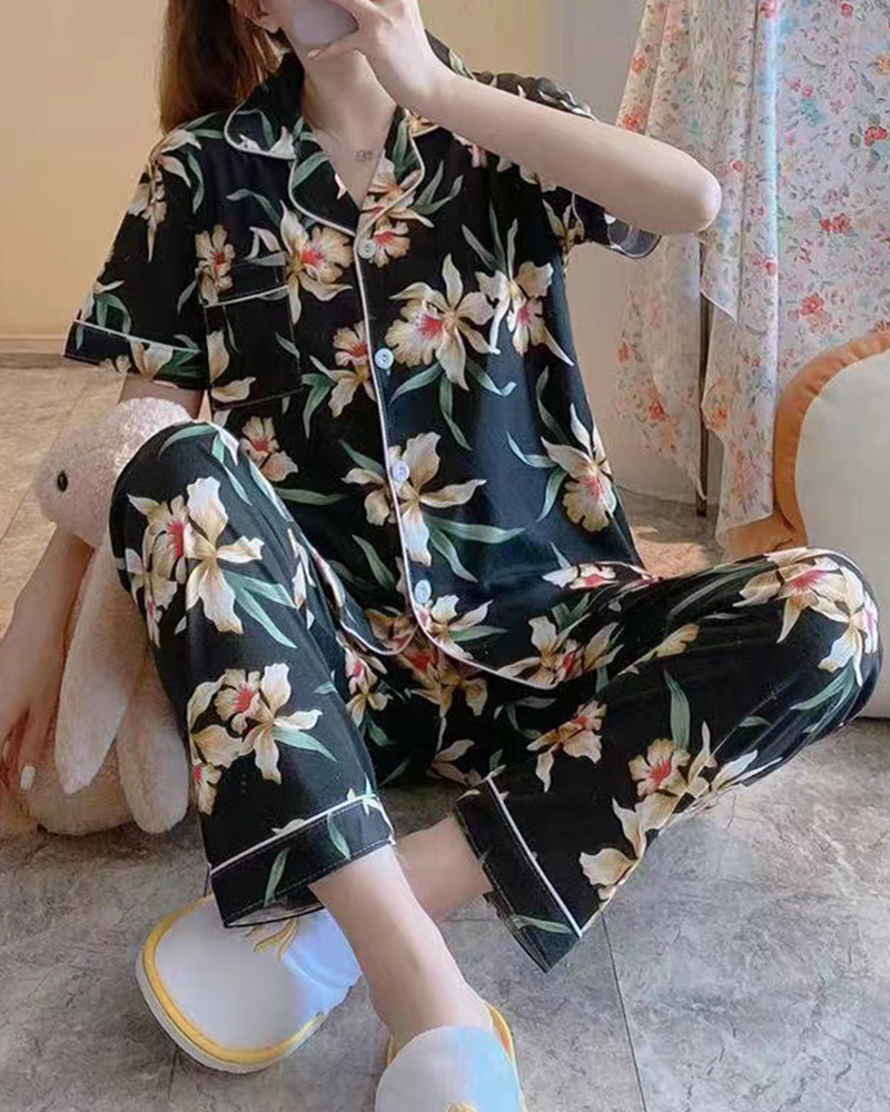 Graffiti Pajamas Long 2 pce Set