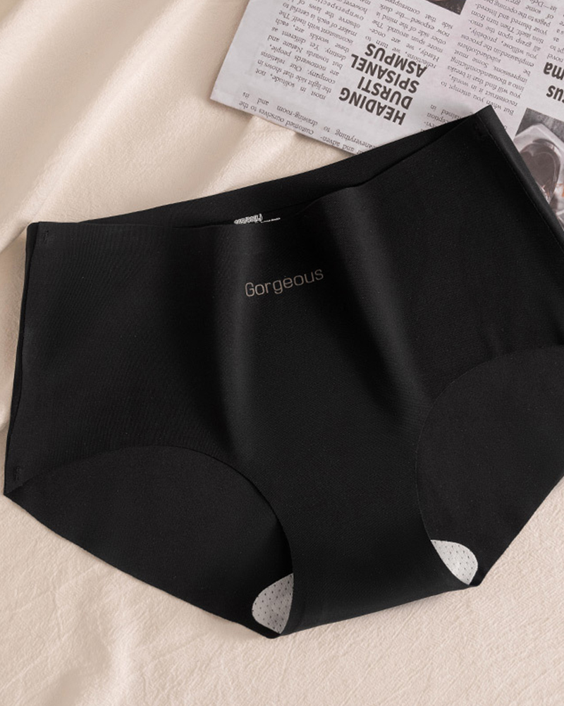 Yoga Fitness Mulberry Silk Antibacterial Seamless Underwear